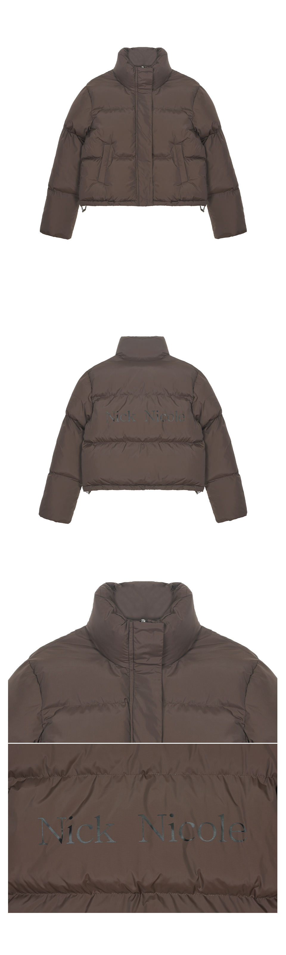 MUSINSA公式 | NICK&NICOLE NICOLE VOLUME PUFFER SHORT