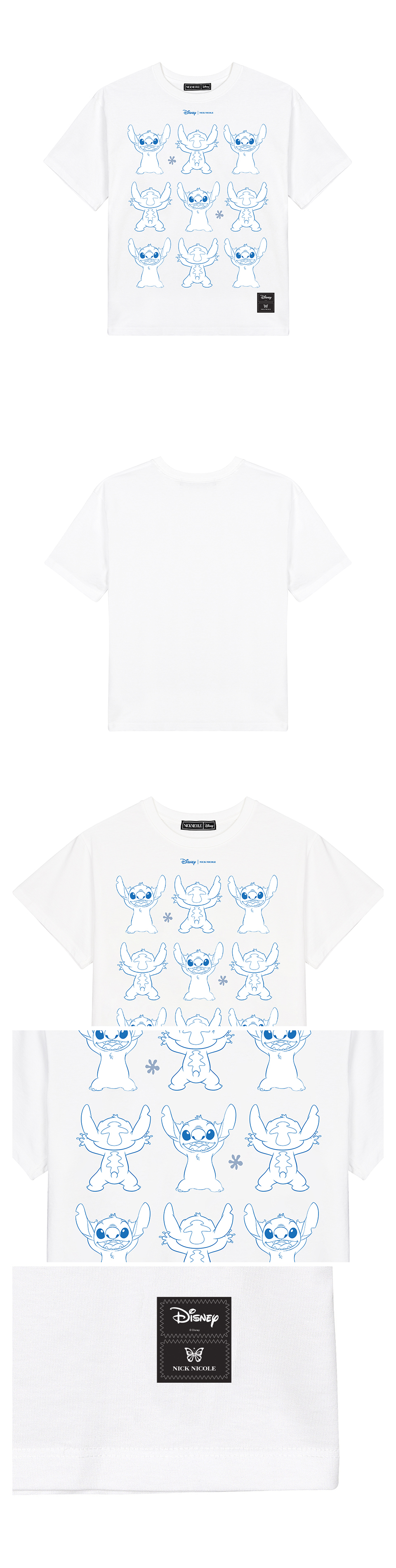MUSINSA公式 | NICK&NICOLE DISNEY MULTI STITCH SILHOUETTE