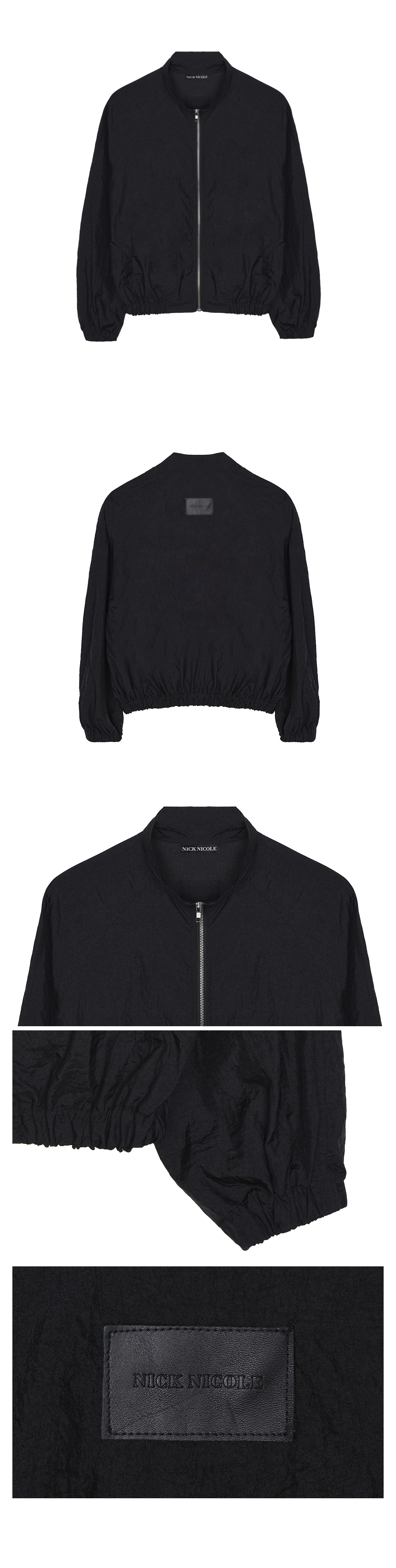 ブルゾン NICK&NICOLE NICOLE MINIMAL RAGLAN BLOUSON 4BTR462 NICK&NICOLE NICOLE MINIMAL RAGLAN BLOUSON 4BTR462