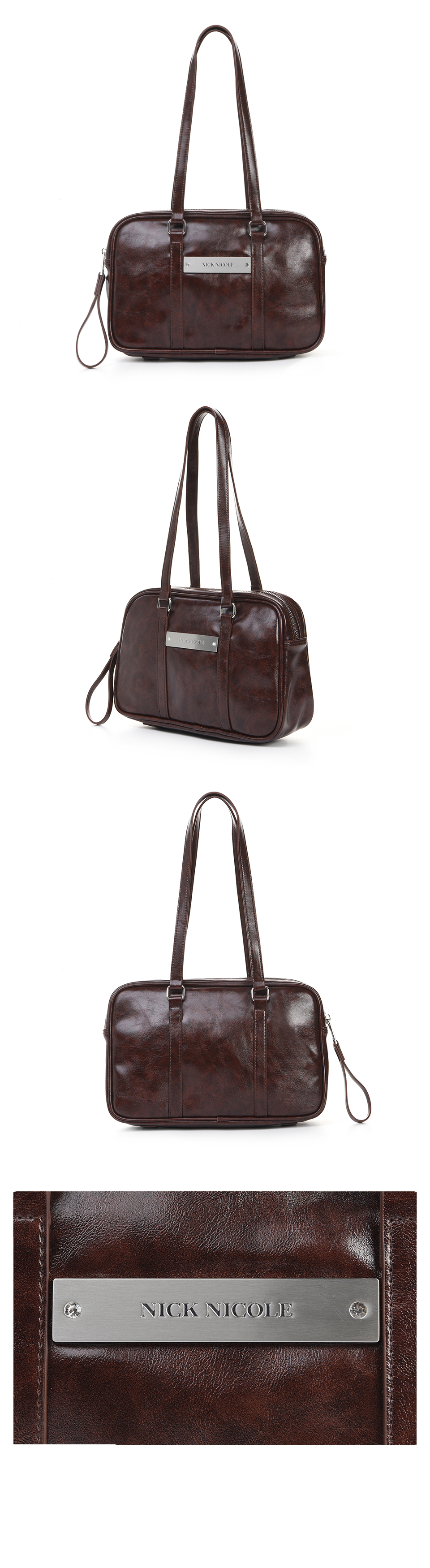【NICK&NICOLE】CRYSTAL LEATHER BOSTON BAG ★送料無料★ org.jpg