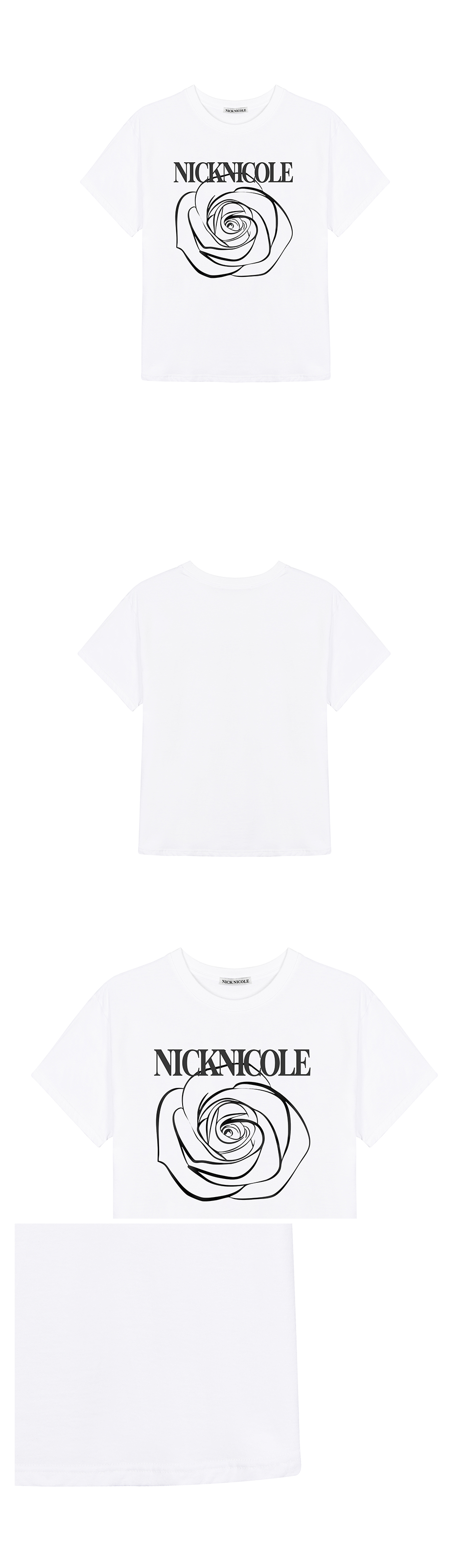 BIG ROSE SLEEVE TOP #徐睿知同款! - 5 COLORS 
