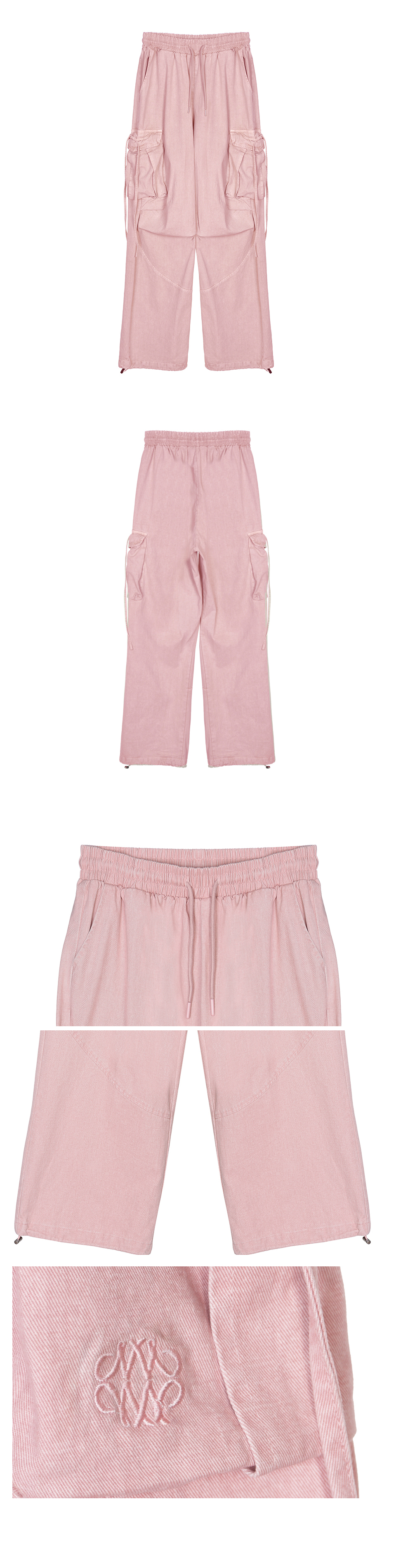 【NICK&NICOLE】 VINTAGE CARGO STRING WIDE PANTS MUSINSA | NICK&NICOLE VINTAGE CARGO STRING WIDE PANTS_PINK