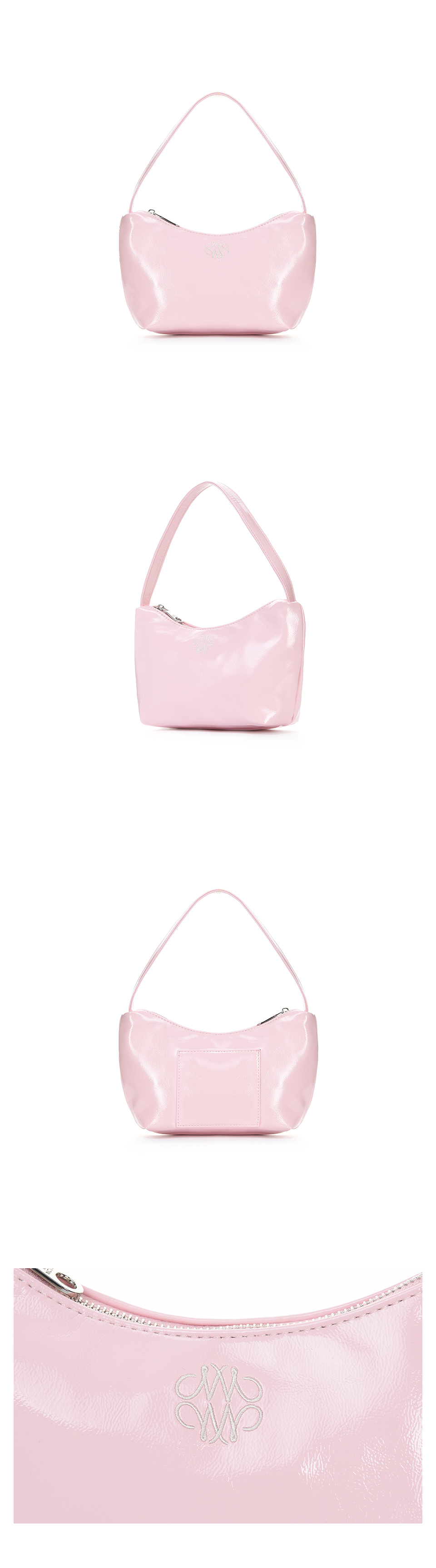 NICOLE MINI HOBO BAG #徐睿知同款! - 9 COLORS PINK