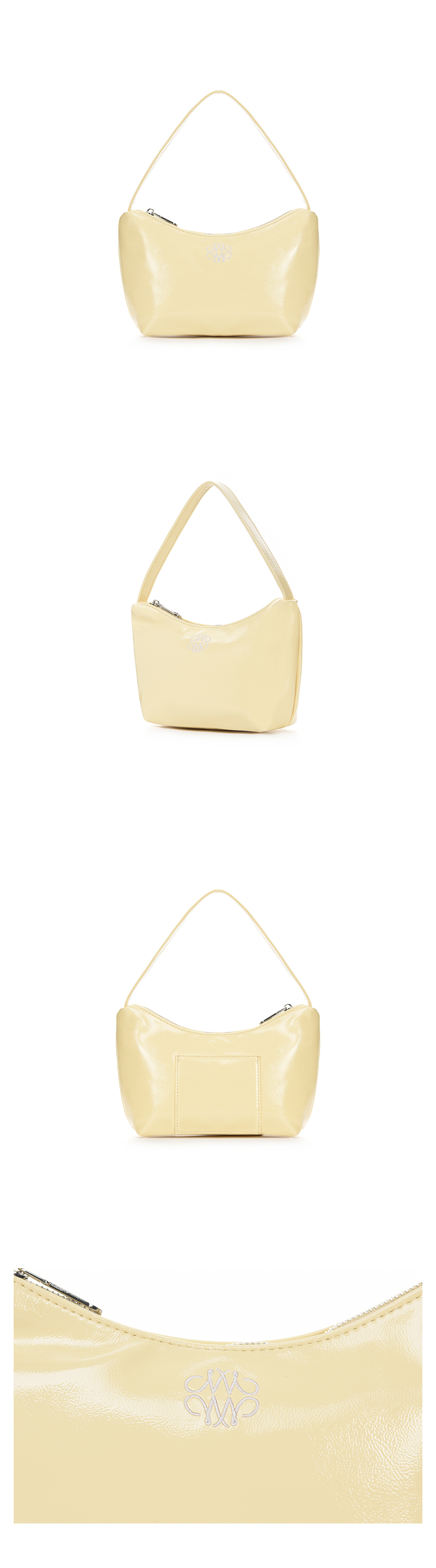 NICOLE MINI HOBO BAG #徐睿知同款! - 9 COLORS YELLOW