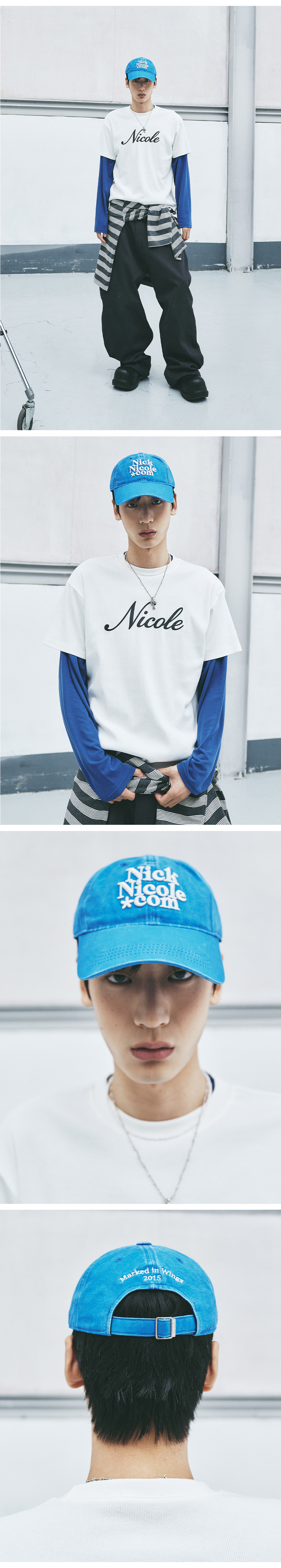 NN DOTCOM SIGNATURE BALL CAP #徐睿知同款! - 18 COLORS BLUE