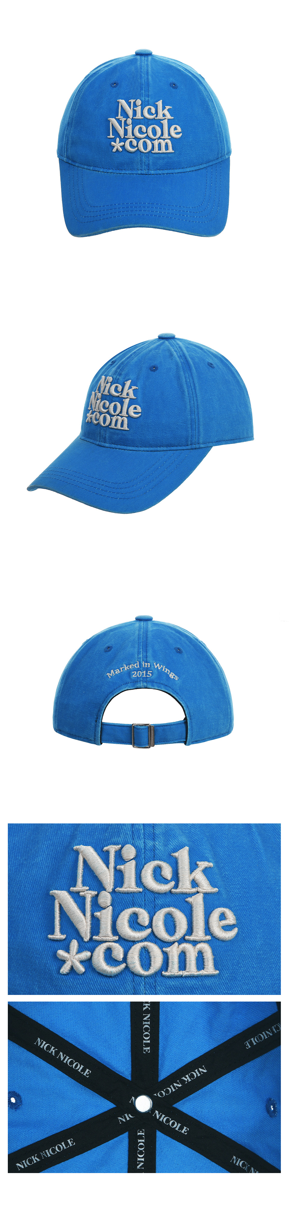 NN DOTCOM SIGNATURE BALL CAP #徐睿知同款! - 18 COLORS BLUE