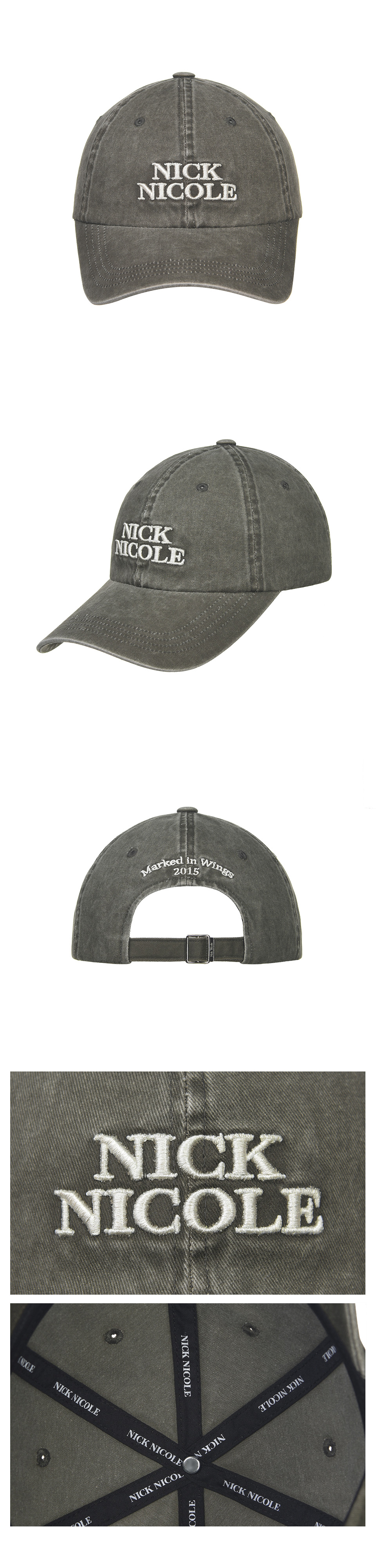 MINI ORIGINALS NICOLE BALL CAP #徐睿知同款! - 10 COLORS KHAKI