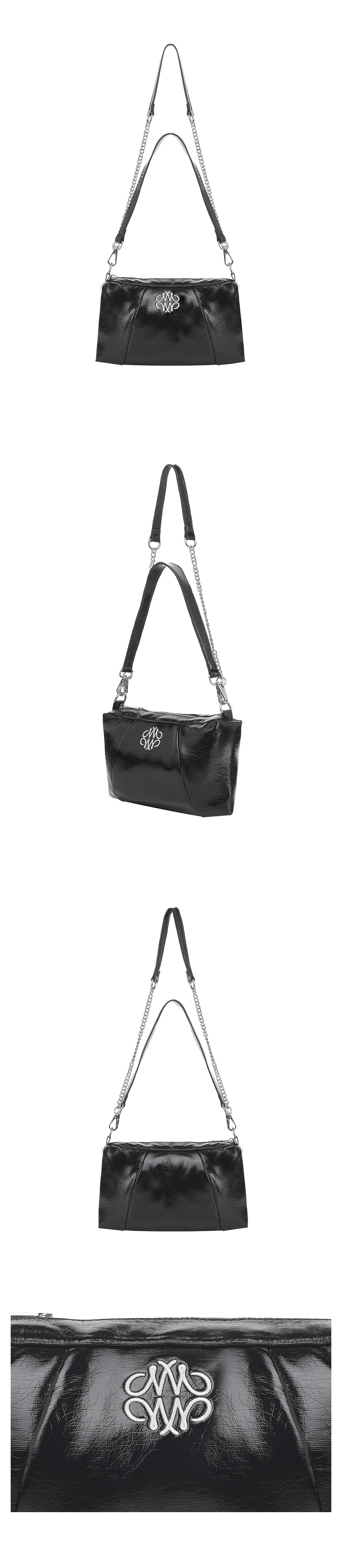 NICOLE SQUARE SHOULDER MINI CHAIN BAG #徐睿知同款! - 4 COLORS AS SHOWN