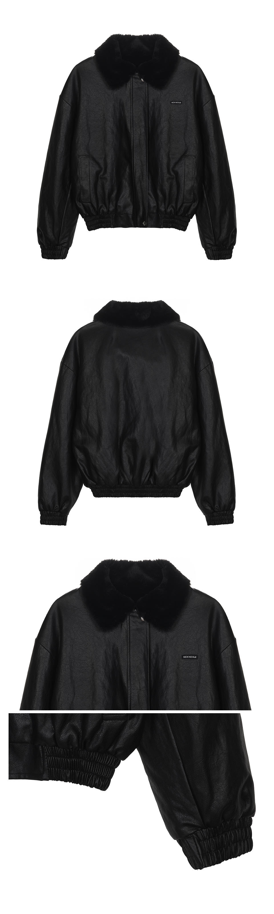 NICOLE FUR LEATHER MUSTANG #徐睿知同款!